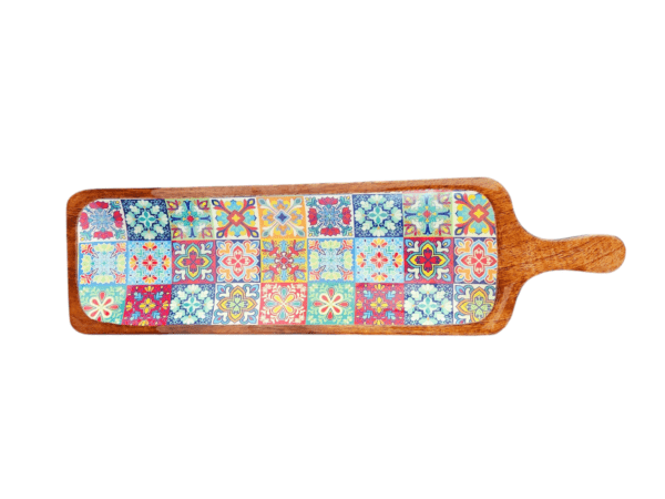 Bat Shaped Platter - Peranakan Colorful Collection