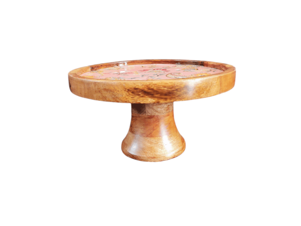 Cake Stand Set - Pink Paisley Collection