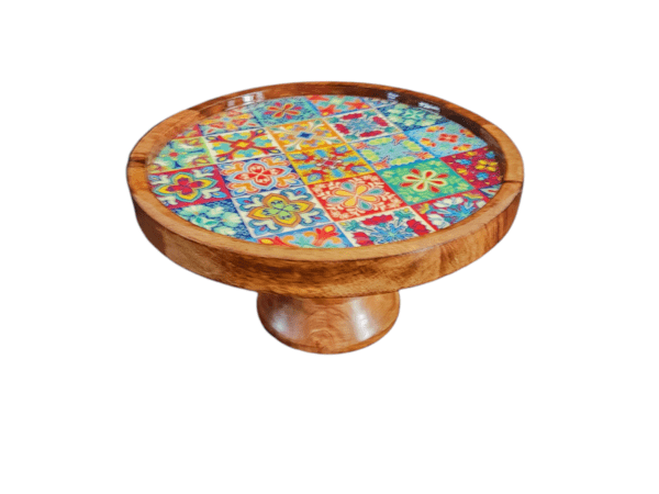 Cake Stand Set - Peranakan Colorful Collection