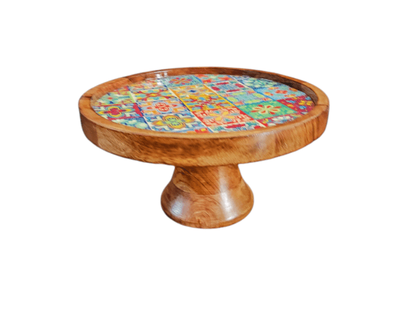 Cake Stand Set - Peranakan Colorful Collection