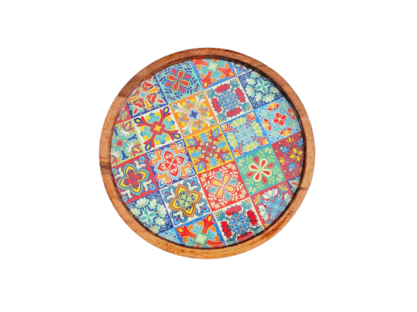 Cake Stand Set - Peranakan Colorful Collection