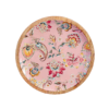 Round Platter - Pink Paisley Collection