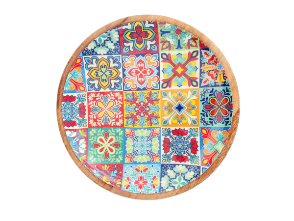 Round Platter - Peranakan Colorful Collection