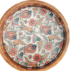 Round Tray - Paisley Collection - 10''