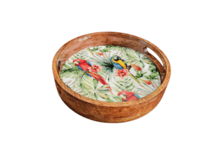 Round Tray - Bird Park Collection - 10''