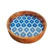 Round Tray - Blue and White Collection - 10''