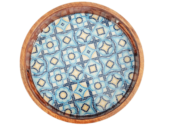 Round Tray - Mosaic Collection - 12''