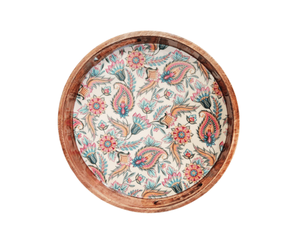 Round Tray - Paisley Collection - 12''