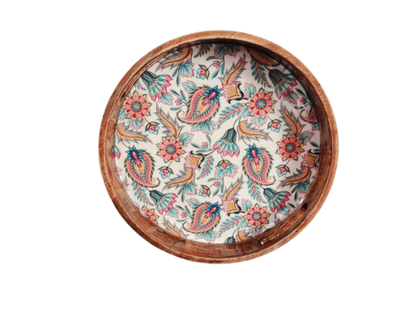 Round Tray - Paisley Collection - 12''