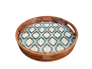 Round Tray - Moroccan Collection - 12''