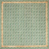 ‘Bagh-e-Bahaar’ — Vastu-Aligned Bedsheet in Green Floral (King Size, 100% Cotton)